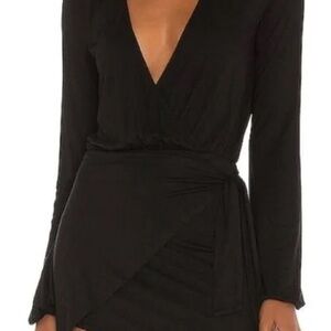 Lovers + Friends Black Mini Dress